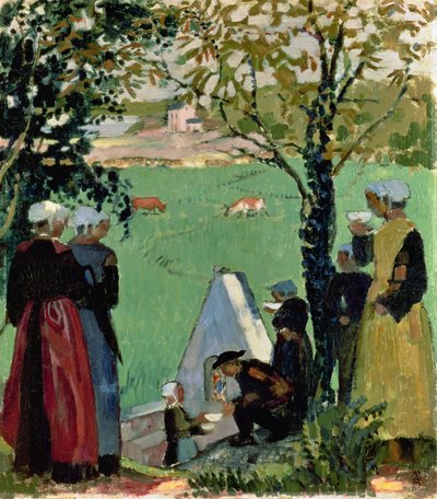 A Szent Forrás a Guidelben, 1905 körül alkotó: Maurice Denis